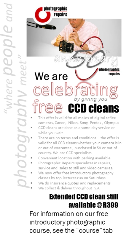 Photographic Repairs 50th Anniversary